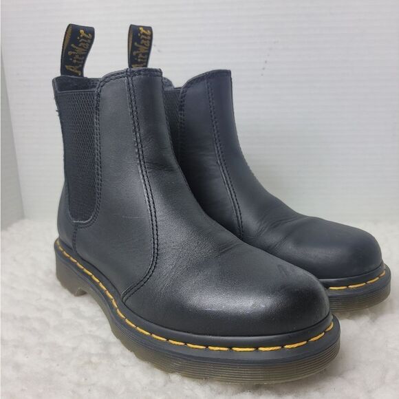 Dr. Martens Other - Dr Martens Virgina Women's Boots Size 7 Black Chelsea Shoes 2676